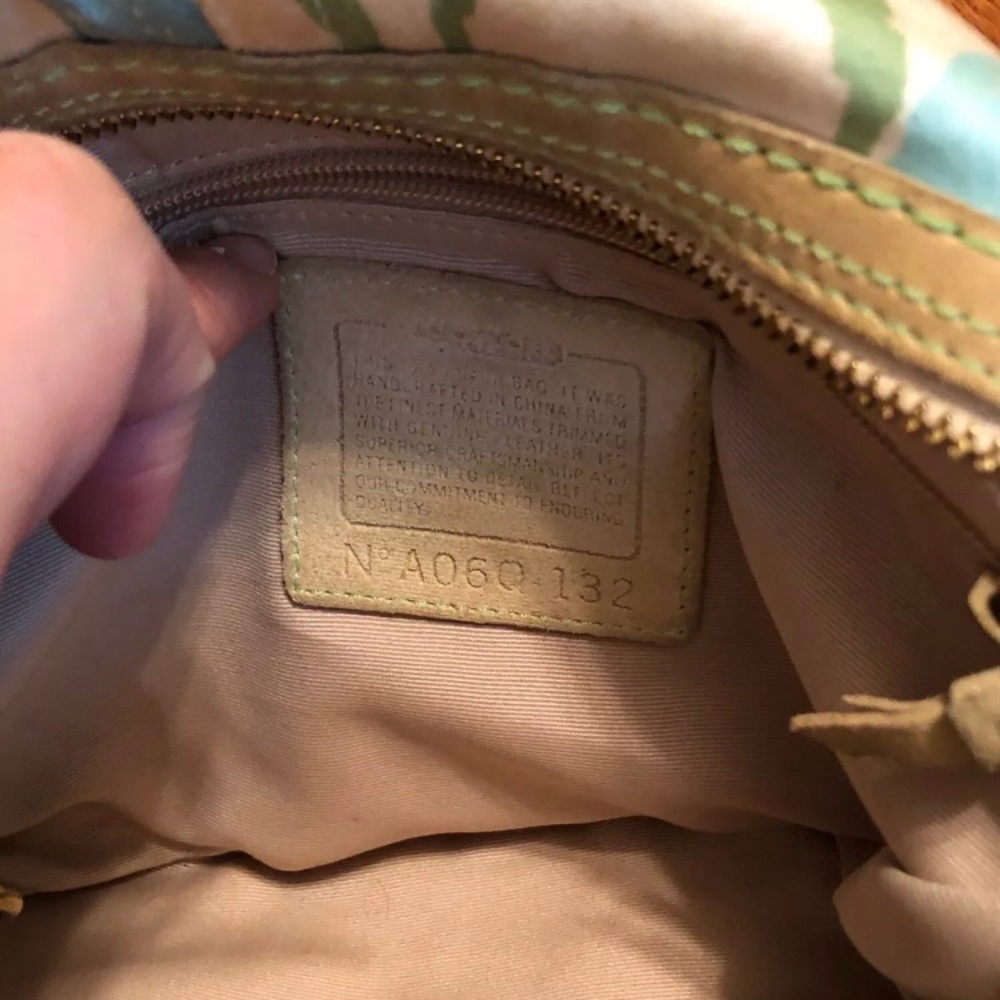 COACH MULTI-COLOR HOBO HANDBAG - Picture 3 of 7